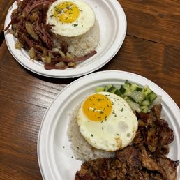 Corned Beef Silog and Tosilog!