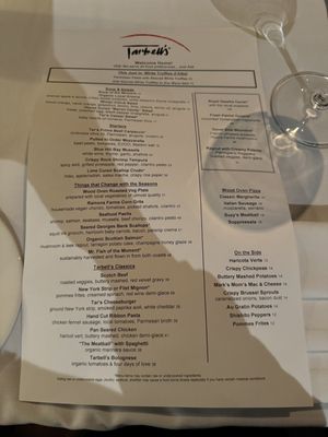 Menu photo 6 Tarbell's Phoenix, AZ