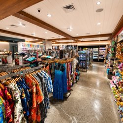 Tropical apparel and souvenir display