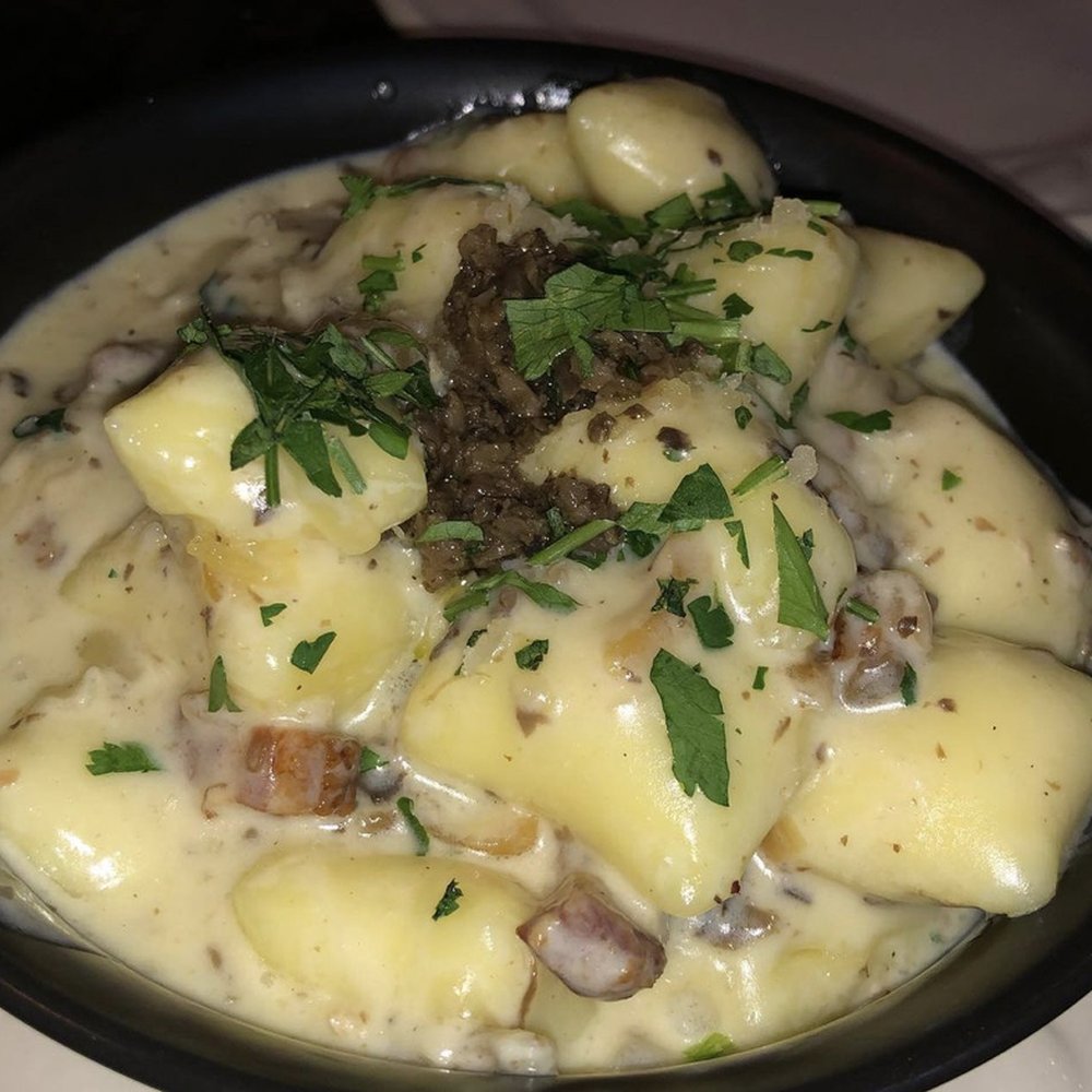 French Alpine Bistro - stuffed truffle mermaid - French Near Me - Aspen, Colorado French Alpine Bistro - stuffed truffle mermaid - French Near Me - Aspen, Colorado