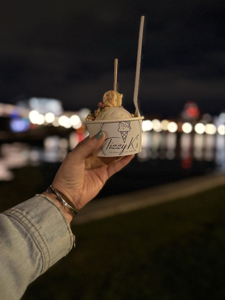 Tizzy K’s Cereal Ice Cream Logo