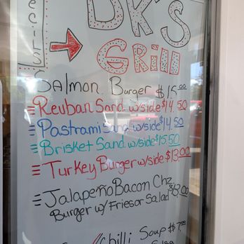 Dk's Grill - Menu 2026 - Specials - American Near Me - North Bend, Oregon Dk's Grill - Menu 2026 - Specials - American Near Me - North Bend, Oregon