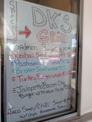 Menu photo 1 Dk's Grill North Bend, OR Menu photo 1 Dk's Grill North Bend, OR