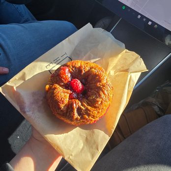 The Burque Bakehouse - Raspberry chocolate pastry - Bakeries Near Me - Albuquerque, New Mexico