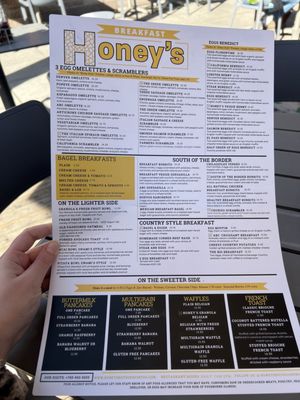 Menu photo 2 Honey's Bistro Encinitas, CA