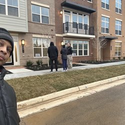 HouseMaster of Stafford - Tim Fisher is educating my new buyers on the exterior of their new home!