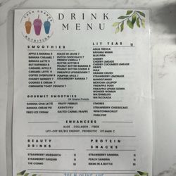 Casa Grande Nutrition - Menu items
