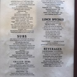Hometown Pizza - Menu items.  Awesome spicy chicken sandwich!