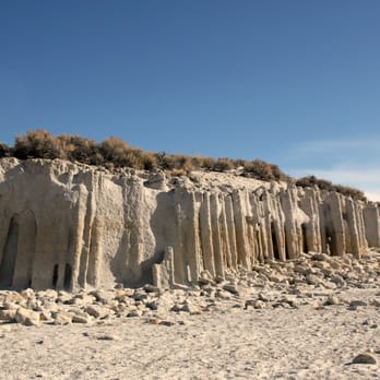 Crowley Lake Columns - The actual columns/caves and cliffs above - Landmarks & Historical Buildings Near Me - Bishop, California Crowley Lake Columns - The actual columns/caves and cliffs above - Landmarks & Historical Buildings Near Me - Bishop, California