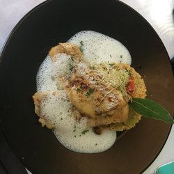 L'Eucalyptus - Dorade an Quinoa mit Zitronen-Weißwein-Schaum