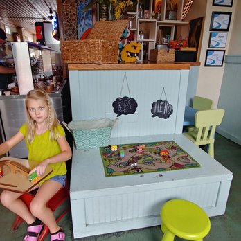 Biscuit Head - Play area for kids in the back. - Cafes Near Me - Asheville, North Carolina