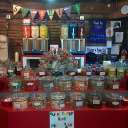 The Black Parrot Candy Shoppe - Front counter