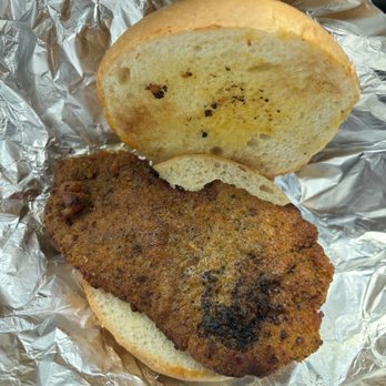 Bo’s Schnitzelbunker - Sad little sandwich - pork schnitzel - German Near Me - Pewaukee, Wisconsin Bo’s Schnitzelbunker - Sad little sandwich - pork schnitzel - German Near Me - Pewaukee, Wisconsin