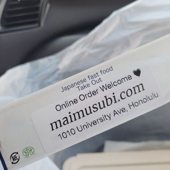 Mai Musubi - Address. Online order. 8/7/23 - Japanese Near Me - Honolulu, Hawaii Mai Musubi - Address. Online order. 8/7/23 - Japanese Near Me - Honolulu, Hawaii