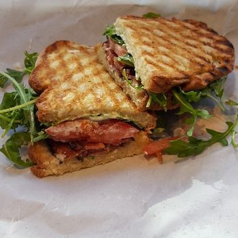 Flour Bakery + Cafe - BLT! Bacon, argula, tomato. - Coffee & Tea Near Me - Cambridge, Massachusetts Flour Bakery + Cafe - BLT! Bacon, argula, tomato. - Coffee & Tea Near Me - Cambridge, Massachusetts
