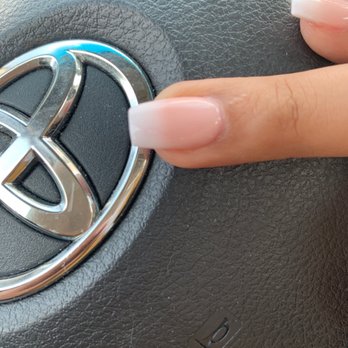 Concept Nails & Spa - A pink fiber under my dip powder. - Nail Salons Near Me - Arlington, Texas