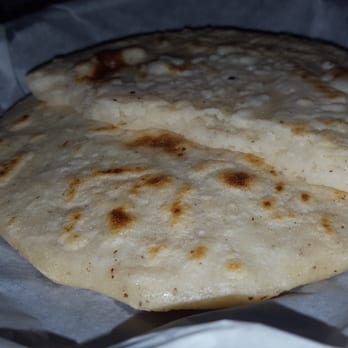 Los Planes De Renderos - No that's not a pupusa but a corn tortilla....hey but it's thicker and soft to chew than the carne asada!!! - Salvadoran Near Me - Hayward, California