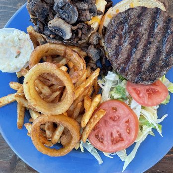 Valley Pub & Restaurant - Mushroom and Swiss Burger - American Near Me - Waterville Valley, New Hampshire Valley Pub & Restaurant - Mushroom and Swiss Burger - American Near Me - Waterville Valley, New Hampshire