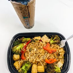 Drunken Noodles, Classic Milk Tea Drunken Noodles, Classic Milk Tea