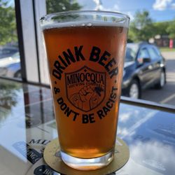 Minocqua Brewing Company - A good message!