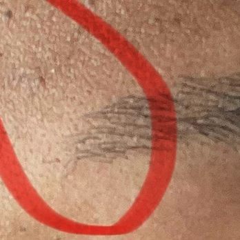 Maya Threading & Beauty - Cut too short at tail of eyebrow.  Cut in beginning of eyebrow that should have never been touched! - Waxing Near Me - Whittier, California