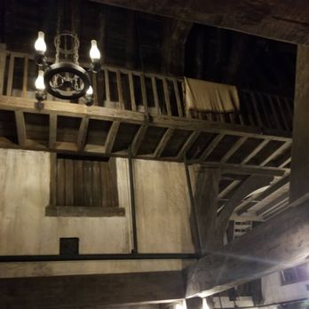 Three Broomsticks - Many over head stair ways and walkways (for room guests only ). - British Near Me - Orlando, Florida Three Broomsticks - Many over head stair ways and walkways (for room guests only ). - British Near Me - Orlando, Florida