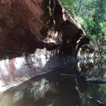 West Fork Trail - The end!!! Now swim. - Hiking Near Me - Sedona, Arizona West Fork Trail - The end!!! Now swim. - Hiking Near Me - Sedona, Arizona