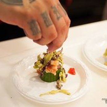 Taste Collective - two plates of food being prepared - Food Trucks Near Me Taste Collective - two plates of food being prepared - Food Trucks Near Me