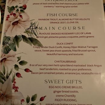 Royal Eagle Restaurant - Christmas menu - Russian Near Me - Harper Woods, Michigan