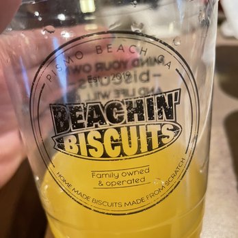 Beachin’ Biscuits - Mimosas cup - Breakfast & Brunch Near Me - Pismo Beach, California