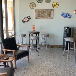 Tune Up The Manly Salon - Watch (or play) your favorite game while you wait!