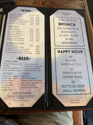 Menu photo 3 Coyote Bar & Grill Carlsbad, CA Menu photo 3 Coyote Bar & Grill Carlsbad, CA