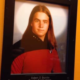 Destined to make burritos I suppose. Very hip place sans the Star Trek shirt. Destined to make burritos I suppose. Very hip place sans the Star Trek shirt.