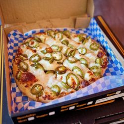 The Curry Pizza Company-Glendora - Jalapeño Breadsticks - so good! Plenty of cheese :P