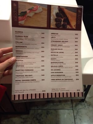Menu photo 2 Crêpe Corner México, D.F., DIF