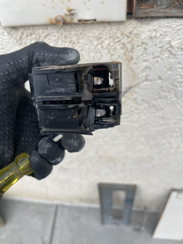 Slide of Black Wire Electric