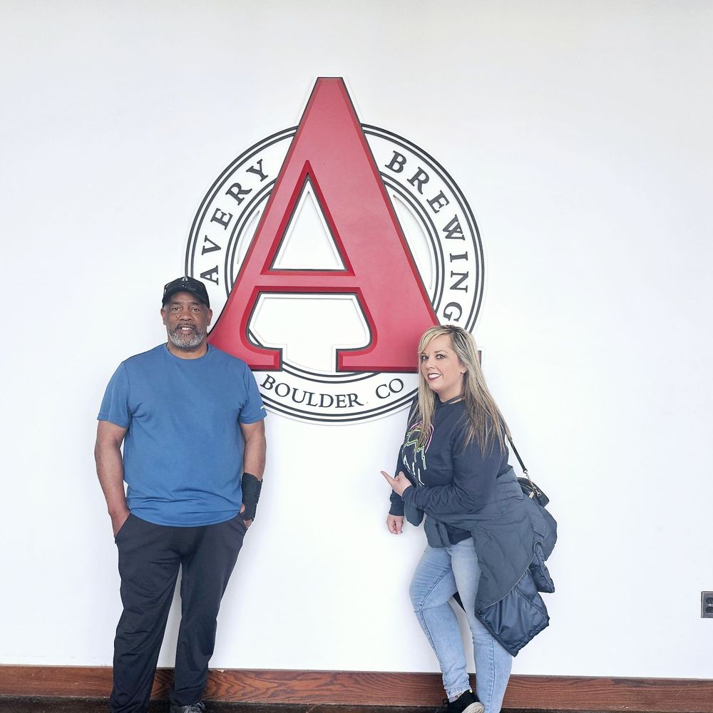 Avery Brewing - Down stairs back drop! - Breweries Near Me - Boulder, Colorado