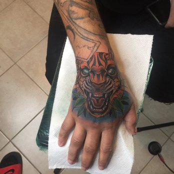 Vic Ink - Neo Traditional Tiger! - Tattoo Near Me Vic Ink - Neo Traditional Tiger! - Tattoo Near Me