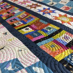 Colorway Collective - Sunrise Skateland Design Quilted by Colorway Collective