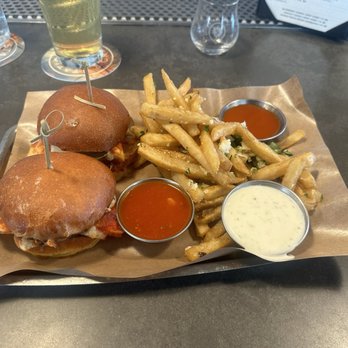 Station Craft - Grilled Chicken Slider with Garlic Parm Fried - Burgers Near Me - Dana Point, California