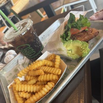 Shake Shack Mission Valley - Chicken Avocado Bacon Chicken & fries - Burgers Near Me - San Diego, California Shake Shack Mission Valley - Chicken Avocado Bacon Chicken & fries - Burgers Near Me - San Diego, California