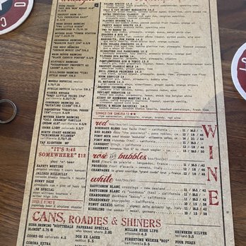 Culinary Dropout - Beverage menu - New American Near Me - Gilbert, Arizona