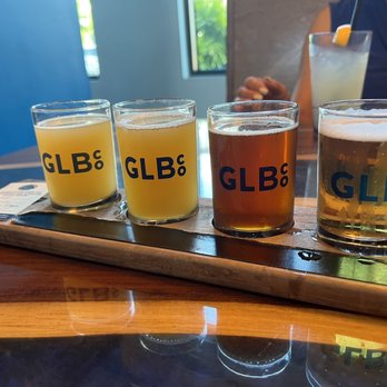 Good Liquid Brewing - Tasting flight - Hefeweizen and three IPA's. I wanted to try all four IPA's but they were out of their double IPA. - Breweries Near Me - Sarasota, Florida Good Liquid Brewing - Tasting flight - Hefeweizen and three IPA's. I wanted to try all four IPA's but they were out of their double IPA. - Breweries Near Me - Sarasota, Florida