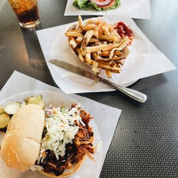 Smoky Pulled Pork Sandwich