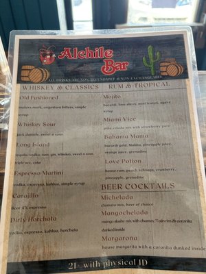 Menu photo 1 Alchile Mexican Grill Hilton Head Island, SC Menu photo 1 Alchile Mexican Grill Hilton Head Island, SC