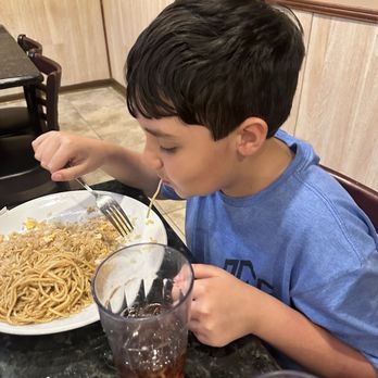 Sogo Japanese Restaurant - eating the noodles - Japanese Near Me - Slidell, Louisiana