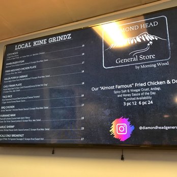 Diamond Head General Store - Menu mains - Hawaiian Near Me - San Bruno, California