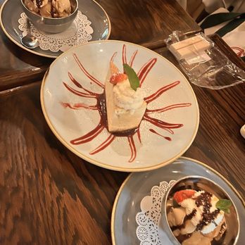 Wence's - Chocolate Torte, Lemon Cheesecake and another Chocolate Torte - New American Near Me - Pleasant Hill, California