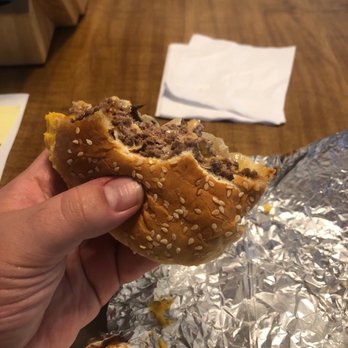 Five Guys - Second one lol this is just a cheeseburger with grilled mushrooms and onions, it would be great if Swiss was offered. - Burgers Near Me - Port St. Lucie, Florida Five Guys - Second one lol this is just a cheeseburger with grilled mushrooms and onions, it would be great if Swiss was offered. - Burgers Near Me - Port St. Lucie, Florida
