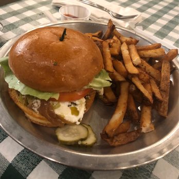 Rodeo Goat - The Telluride Burger with Hand Cut Hand Punched Fries - Burgers Near Me - Houston, Texas Rodeo Goat - The Telluride Burger with Hand Cut Hand Punched Fries - Burgers Near Me - Houston, Texas